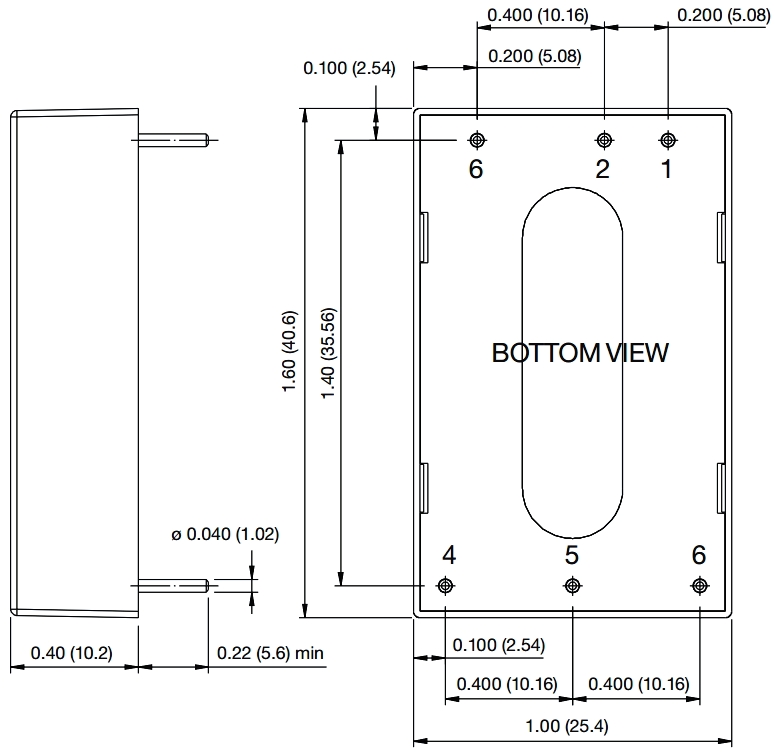 ממיר מתח DC XP POWER JHM1512D15